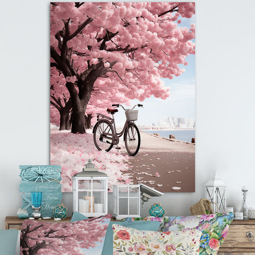 Bicycle Cycle Of Life I - Bicycle Canvas Wall Art