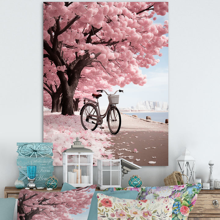 Bicycle Cycle Of Life I - Bicycle Canvas Wall Art
