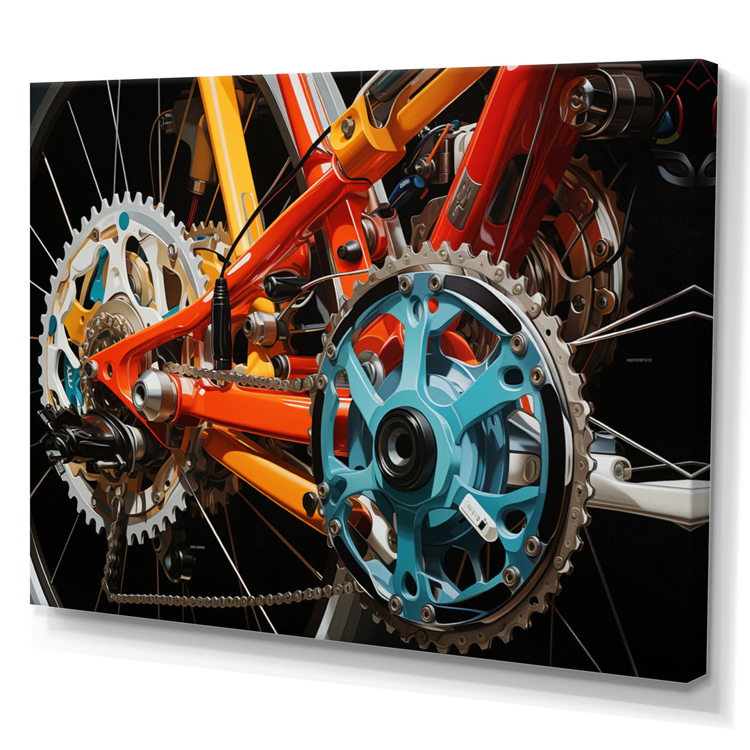 Bicycle Dynamic Perspectives - Bicycle Canvas Wall Art