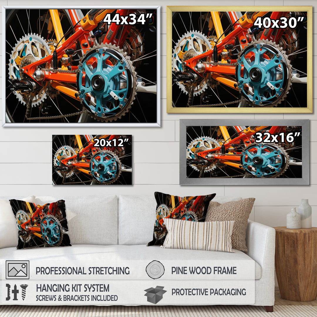 Bicycle Dynamic Perspectives - Bicycle Canvas Wall Art