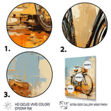 Bicycle Expressive Journeys An I - Bicycle Canvas Wall Art