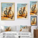 Bicycle Expressive Journeys An I - Bicycle Canvas Wall Art