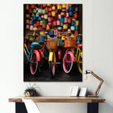 Bicycle Joyful Rides I - Bicycle Canvas Wall Art