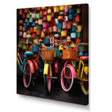 Bicycle Joyful Rides I - Bicycle Canvas Wall Art