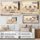 Bicycle Peaceful Rides I - Bicycle Canvas Wall Art