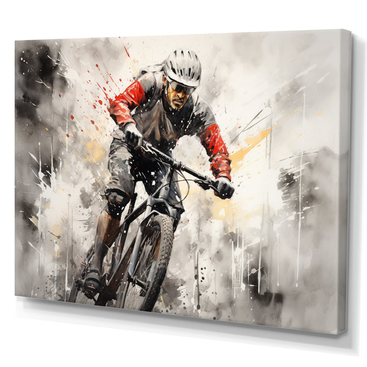 Bicycle Pedal Power I - Bicycle Canvas Wall Art