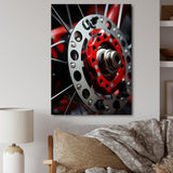 Bicycle Pedals And Patterns - Bicycle Canvas Wall Art