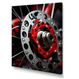 Bicycle Pedals And Patterns - Bicycle Canvas Wall Art