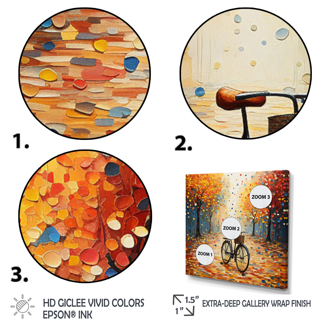 Bicycle Pedals Of Time I - Bicycle Canvas Wall Art