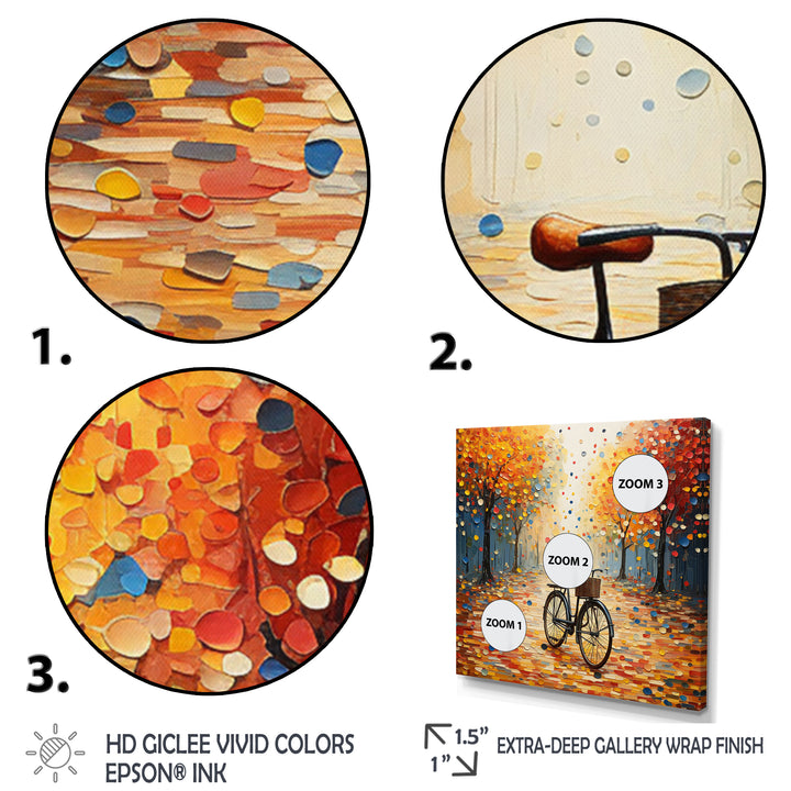 Bicycle Pedals Of Time I - Bicycle Canvas Wall Art