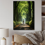Bicycle Serene Bicycle Path I - Bicycle Canvas Wall Art