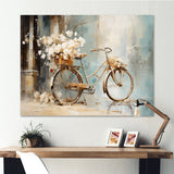 Bicycle Tranquil Pedaling I - Bicycle Canvas Wall Art