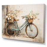 Bicycle Tranquil Pedaling II - Transportation Canvas Wall Art