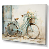 Bicycle Tranquil Pedaling V - Transportation Canvas Wall Art