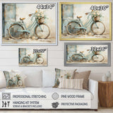 Bicycle Tranquil Pedaling V - Transportation Canvas Wall Art