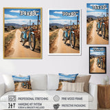 Bicycle Two wheeled Adventure - Bicycle Canvas Wall Art