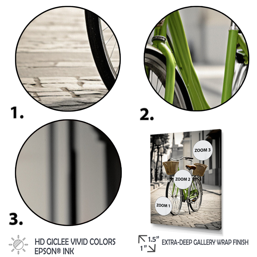 Bicycle Two wheeled Companions - Bicycle Canvas Wall Art