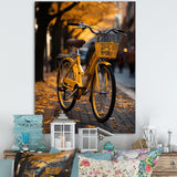 Bicycle Urban Rhythm I - Bicycle Canvas Wall Art