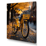 Bicycle Urban Rhythm I - Bicycle Canvas Wall Art
