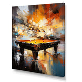 Billard Cueball Symphony An I - Sports Canvas Wall Art