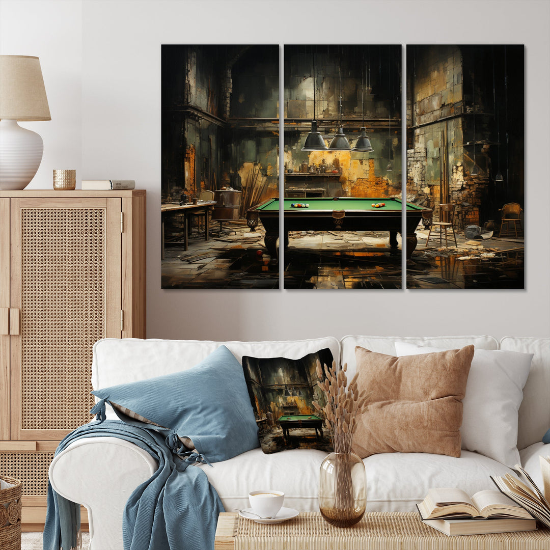 Billard Industrial Game I - Multi-Panels