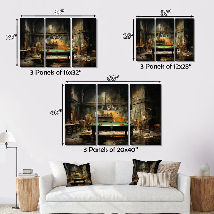 Billard Industrial Game I - Multi-Panels