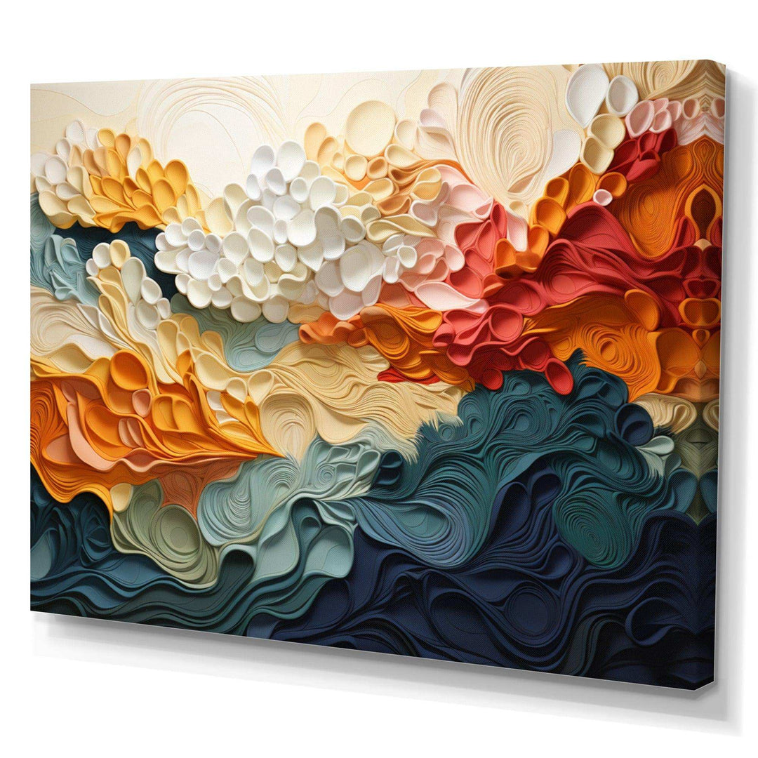 Biomorphism Organic Forms VI - Abstract Canvas Wall Art