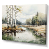 Birch Woods Birch Haven - Floral Canvas Wall Art