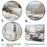 Birch Woods Winter Whispers I - Multi-Panels