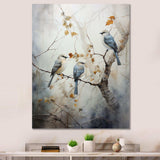 Bird Silent Watcher II - Animals Canvas Wall Art