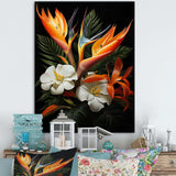 Birds Of Paradise Paradise I - Floral Canvas Wall Art