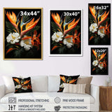 Birds Of Paradise Paradise I - Floral Canvas Wall Art