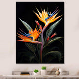 Birds Of Paradise Paradise II - Floral Canvas Wall Art