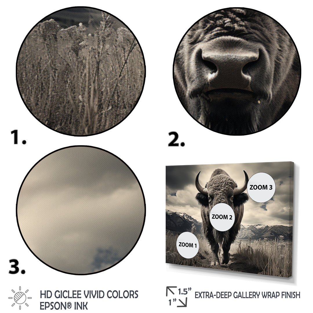 Bison Majestic Bison - Multi-Panels
