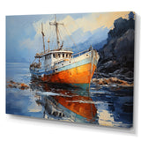 Fishing Boat Dreamy Regatta I - Boat Canvas Wall Art