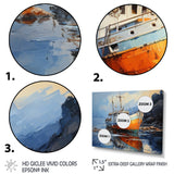 Fishing Boat Dreamy Regatta I - Boat Canvas Wall Art