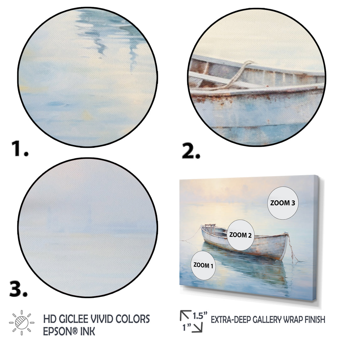 Boat Ethereal Waters I - Multi-Panels
