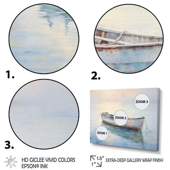 Boat Ethereal Waters I - Multi-Panels
