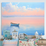 Boat Harmonious Horizon I - Boat Canvas Wall Art
