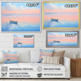 Boat Harmonious Horizon I - Boat Canvas Wall Art