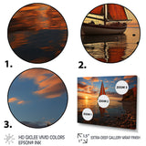 Boat Luminous Horizons I - Boat Canvas Wall Art