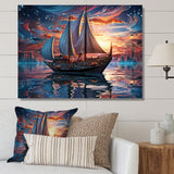Boat Magical Waters I - Boat Canvas Wall Art