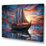 Boat Magical Waters I - Boat Canvas Wall Art
