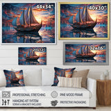 Boat Magical Waters I - Boat Canvas Wall Art
