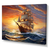 Boat Majestic Mariners I - Boat Canvas Wall Art