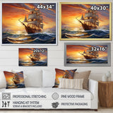 Boat Majestic Mariners I - Boat Canvas Wall Art