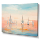 Boat Serene Sailings - Boat Canvas Wall Art