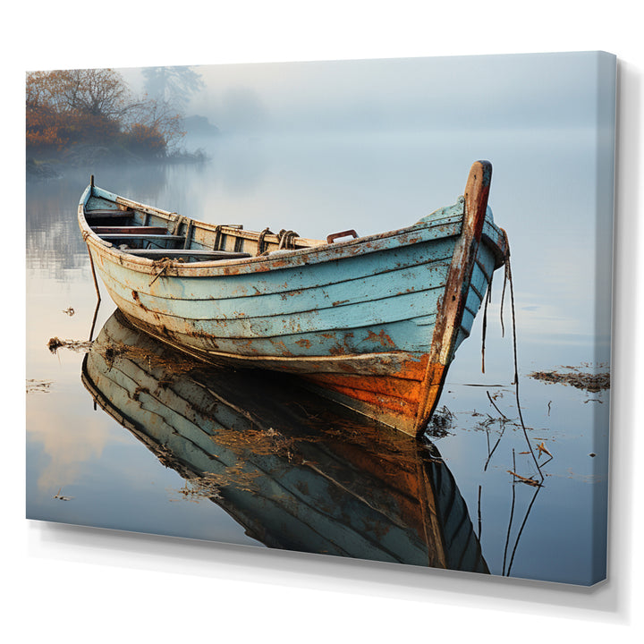 Boat Serene Waterscapes I - Boat Canvas Wall Art