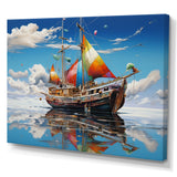 Boat Surreal Sailings - Boat Canvas Wall Art