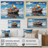 Boat Surreal Sailings - Boat Canvas Wall Art